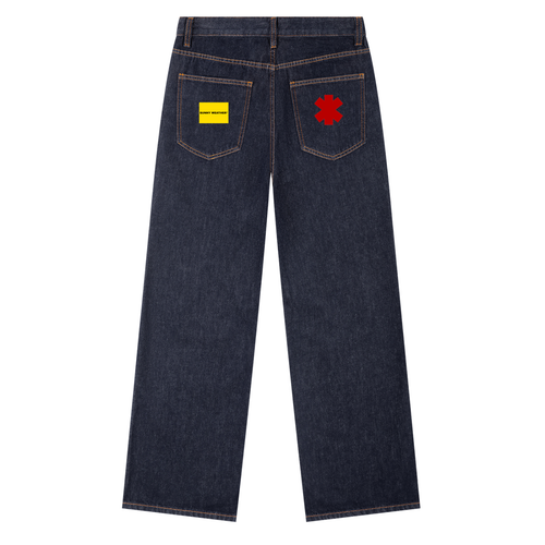 SUNNY WEATHER* LOGO JEANS